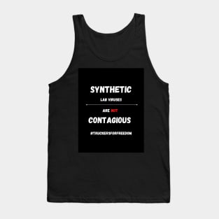 Synthetic viruses are not contagious. Tank Top